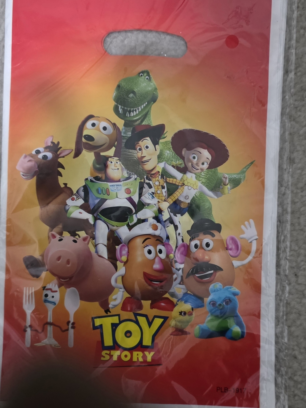 Disney Toy Story Plastic Loot Bags [30] Pack Birthday Party Favor Goodie